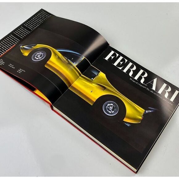 Ferrari Design of A Legend The Official History & Catalog Gianni Rogliatti HC DJ - Picture 5 of 9